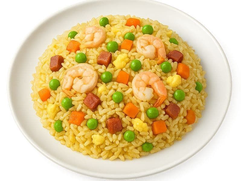 Shrimp and Egg Fried Rice 虾仁蛋炒饭