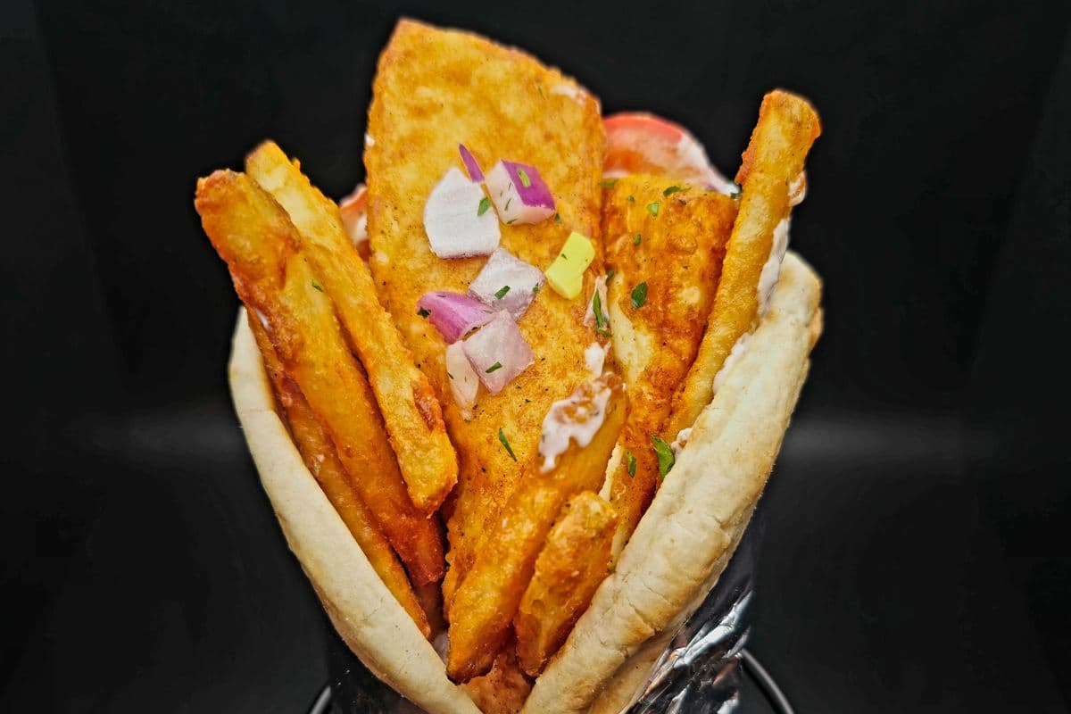 Halloumi Cheese Wrap
