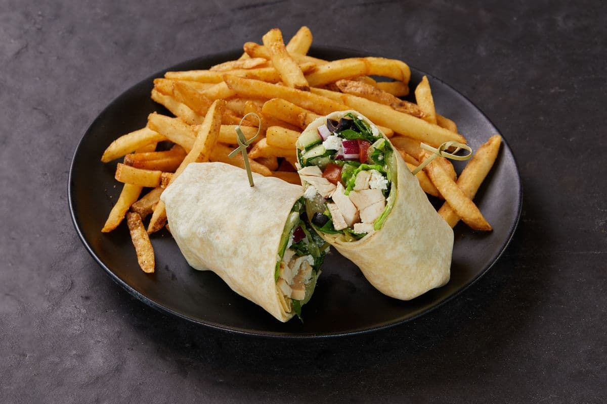 GREEK CHICKEN WRAP