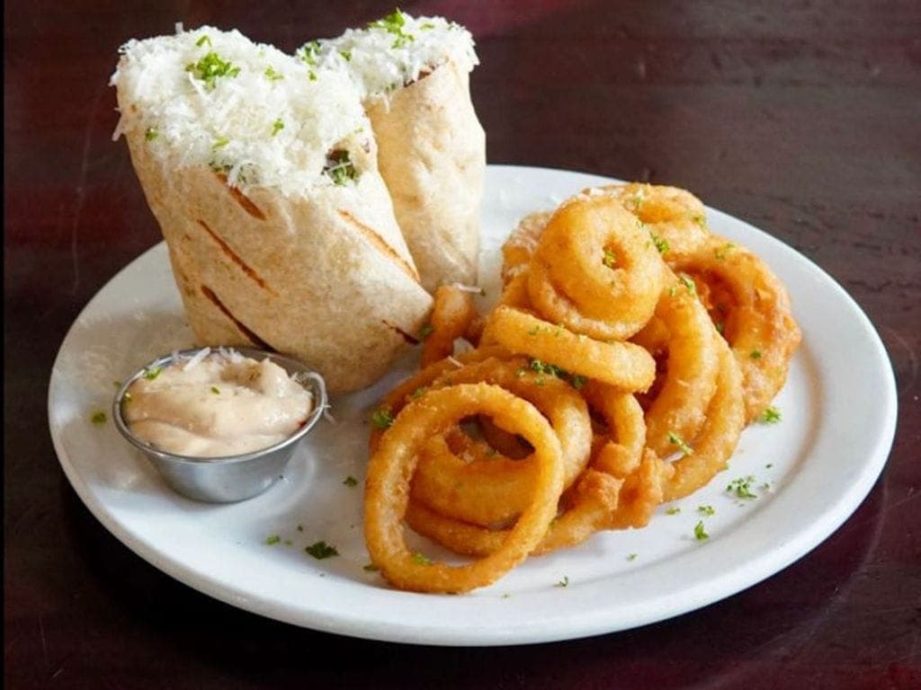 Crispy Chicken Caesar Wrap