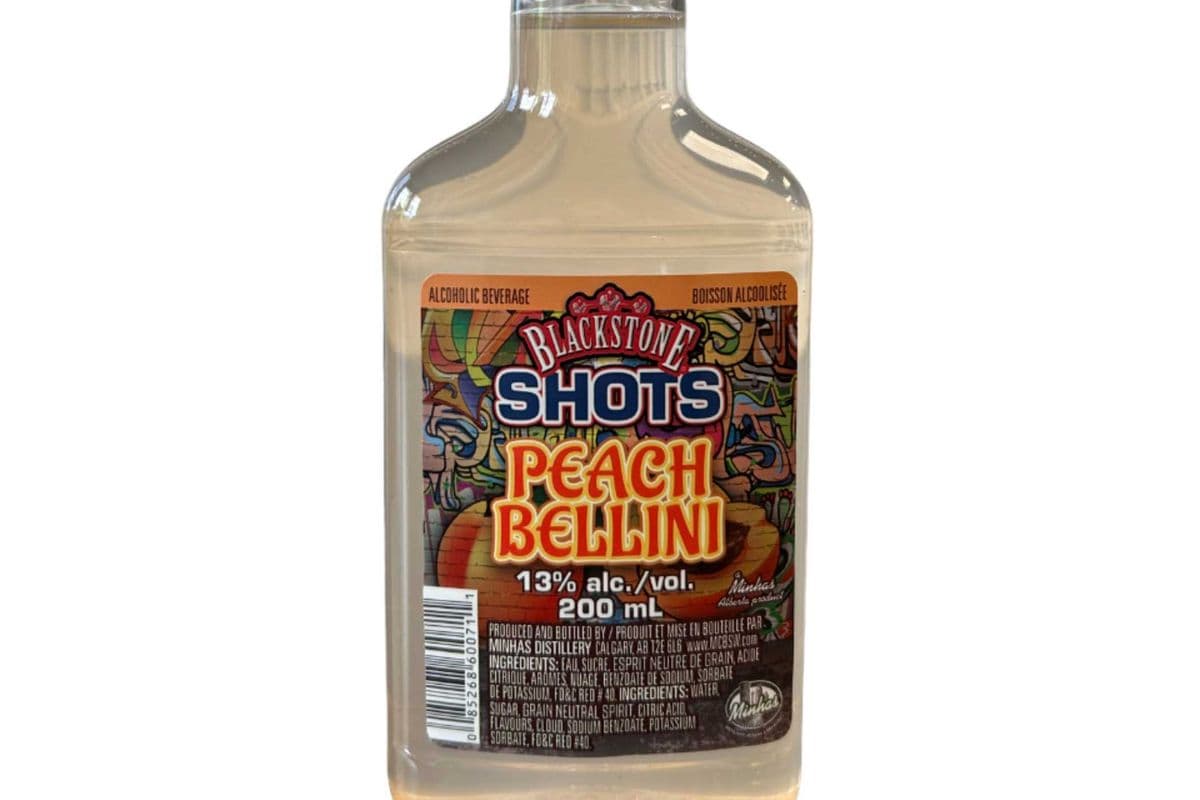 Blackstone Peach Bellini RTD (1 x 750 ml)