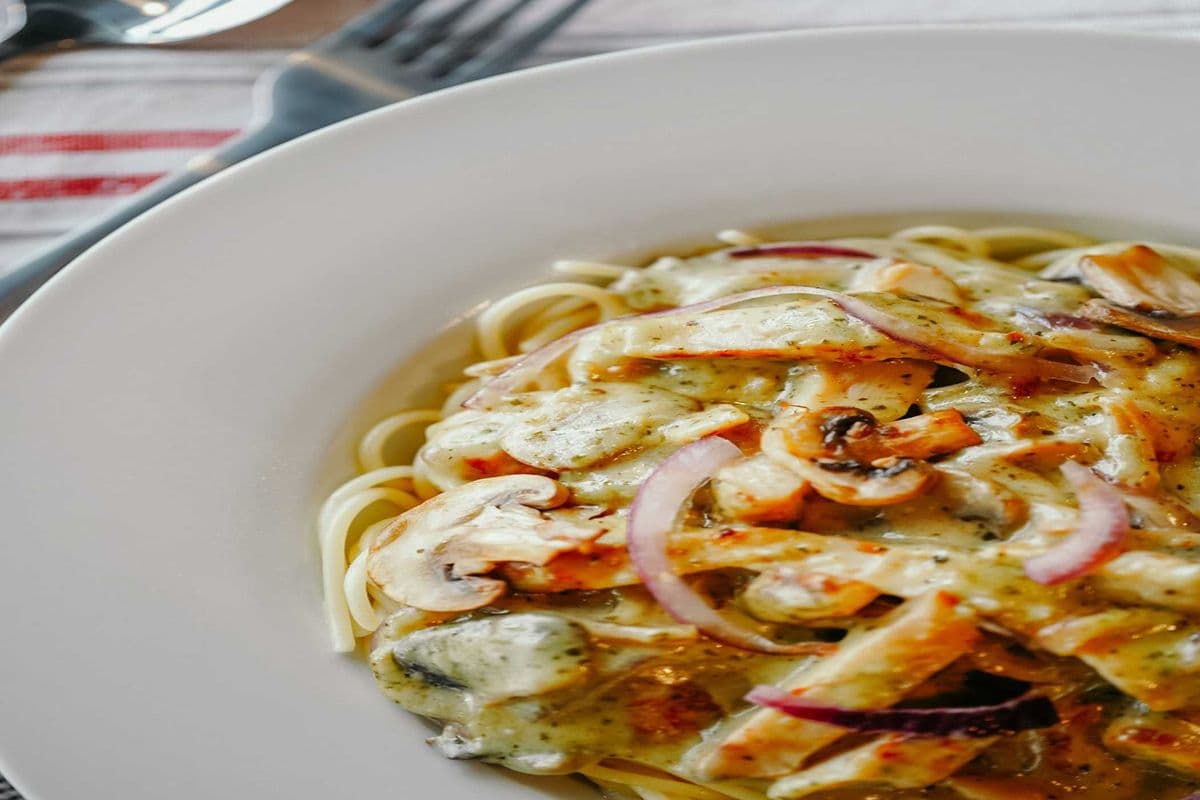 Small Pesto Chicken Pasta