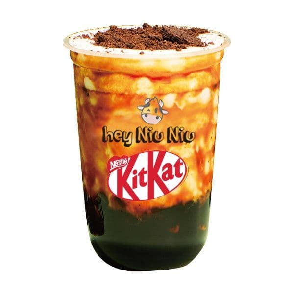 Kit Kat and Brown Sugar Milk Bubble Tea (NB5)