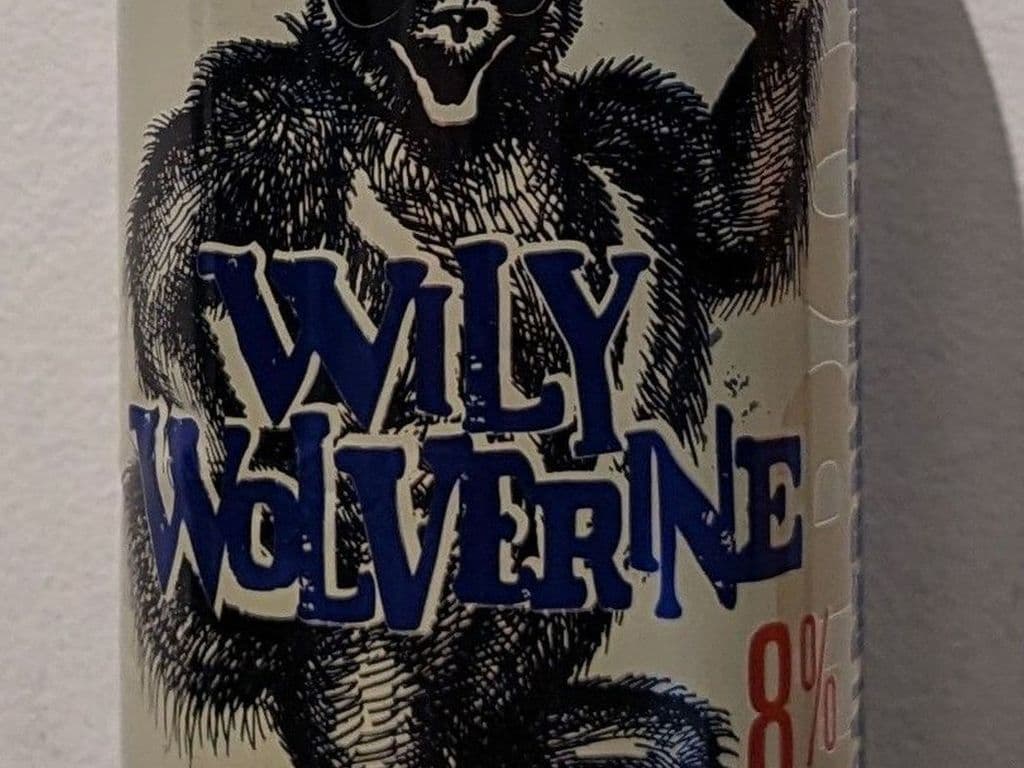 Wily Wolverine Lager Can (475 ml)