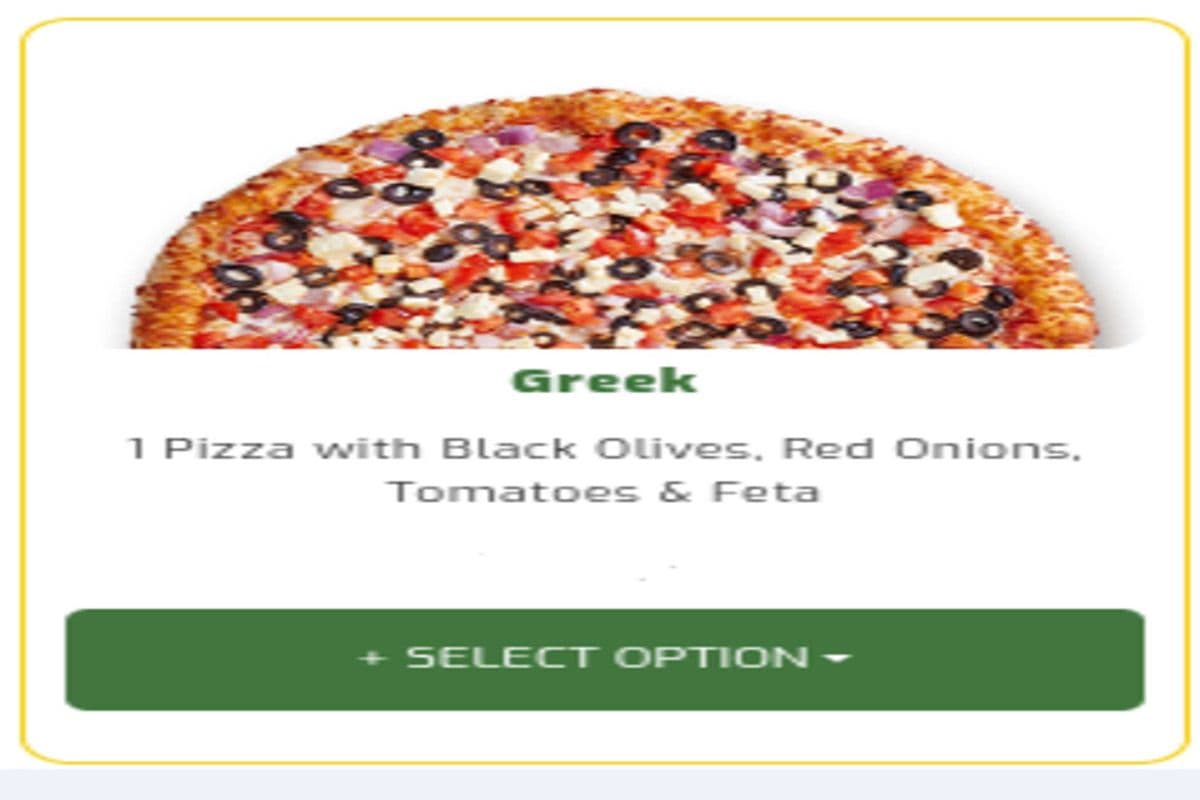 Greek Pizza
