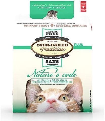 Oven-Baked Tradition Cat FoodNatures Code Urinary Tract Chicken Cat 5lb