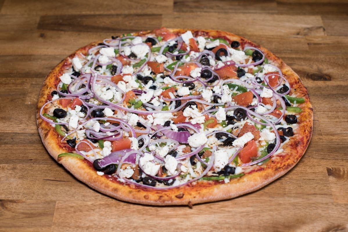 18" Jumbo The Greek Pizza