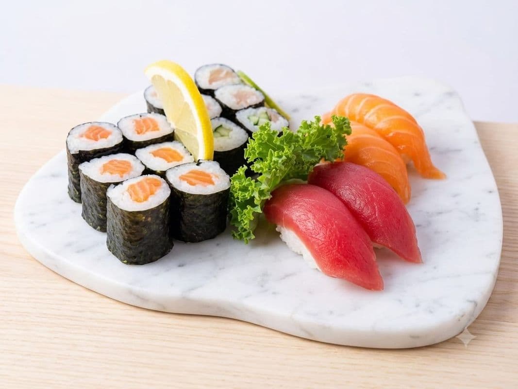 - Salmon and Tuna Combo