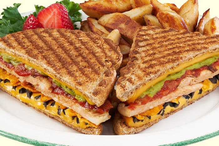 Grilled-cheese Nacho avec pommes de terre