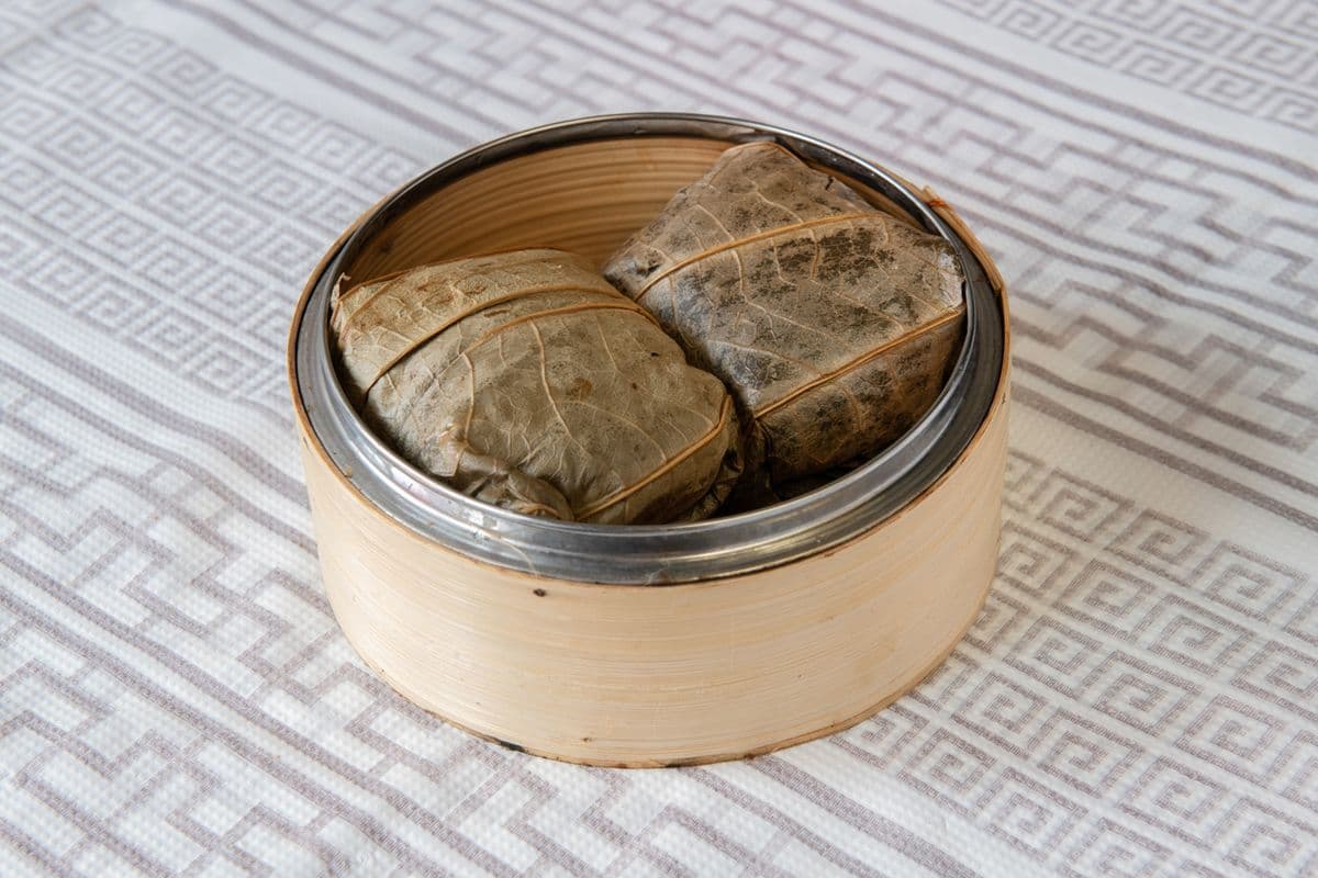 Mini Sticky Rice Wraps