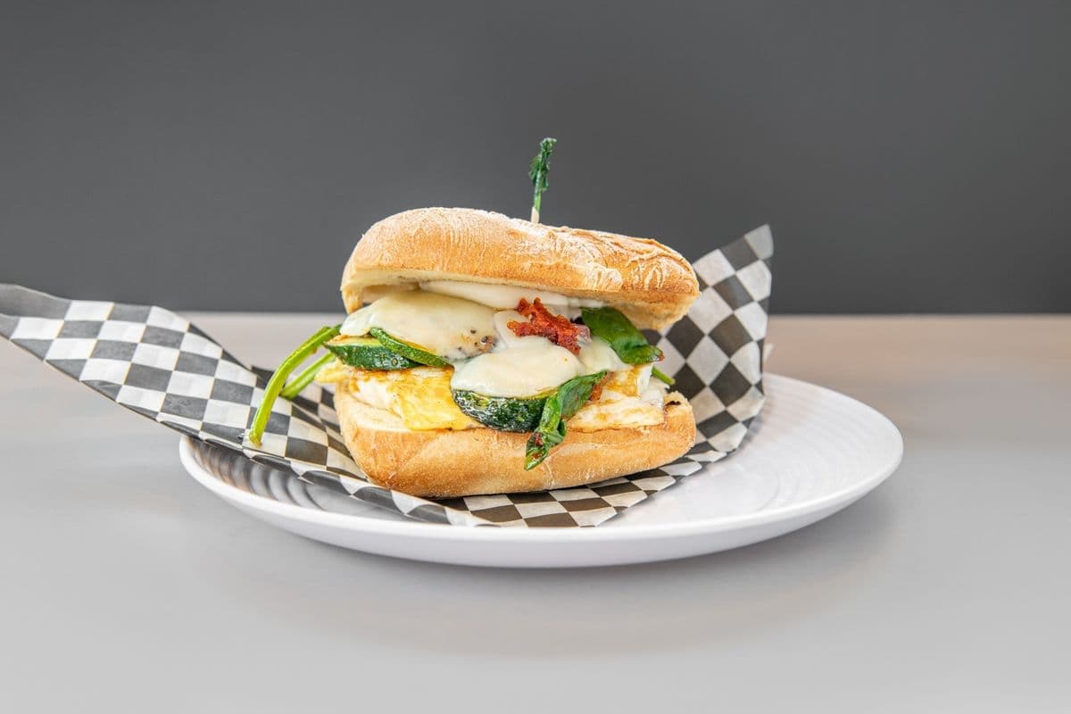 Veggie and Provolone Sandwich