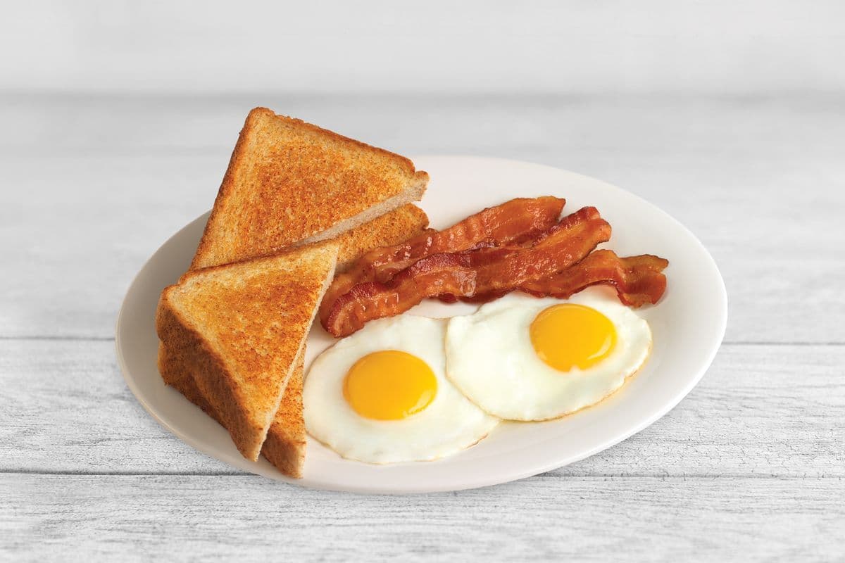 Petit-déjeuner classique / Classic Bacon & Eggs