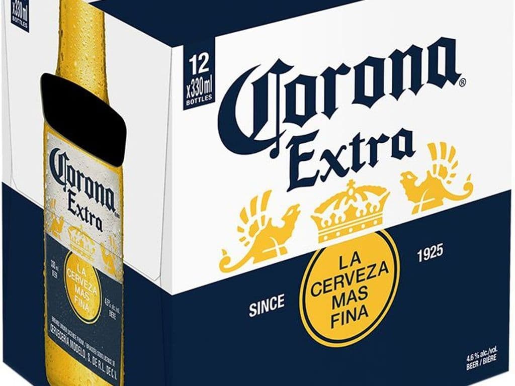 Corona Extra Lager Bottles (355 ml x 12 ct)