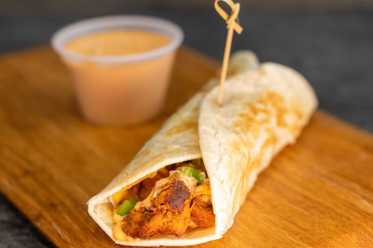 Chicken Tikka Paratha Roll