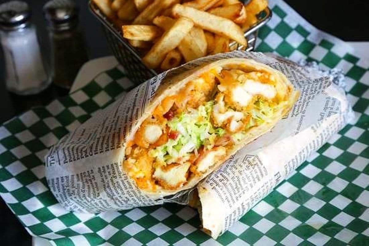 Wrap classiques au poulet croustillant / Crispy Chicken Classic Wrap