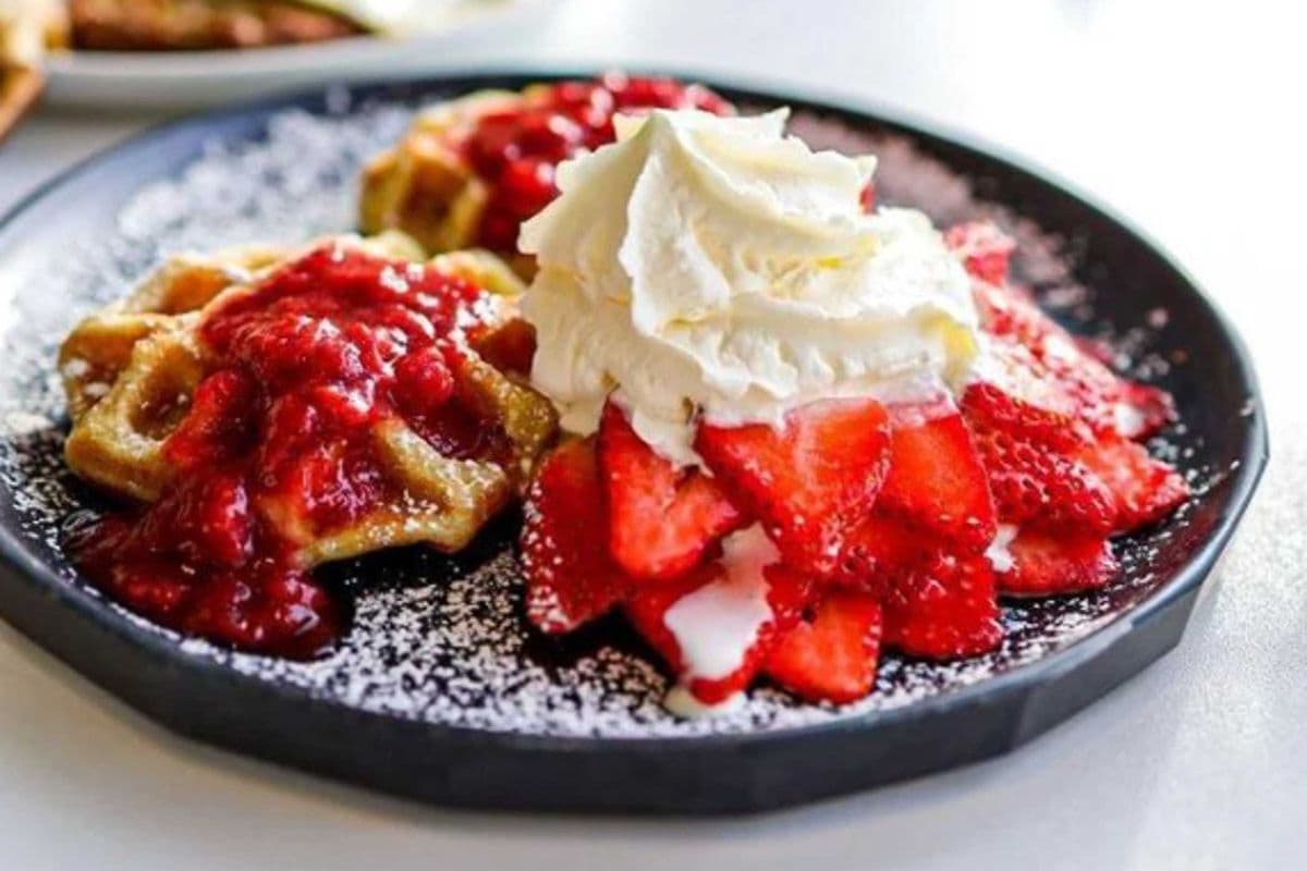 Strawberry Waffle