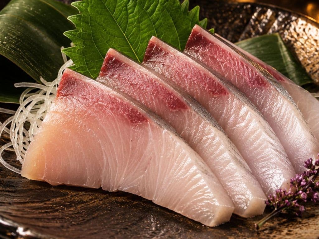 Hamachi Sashimi 5pc