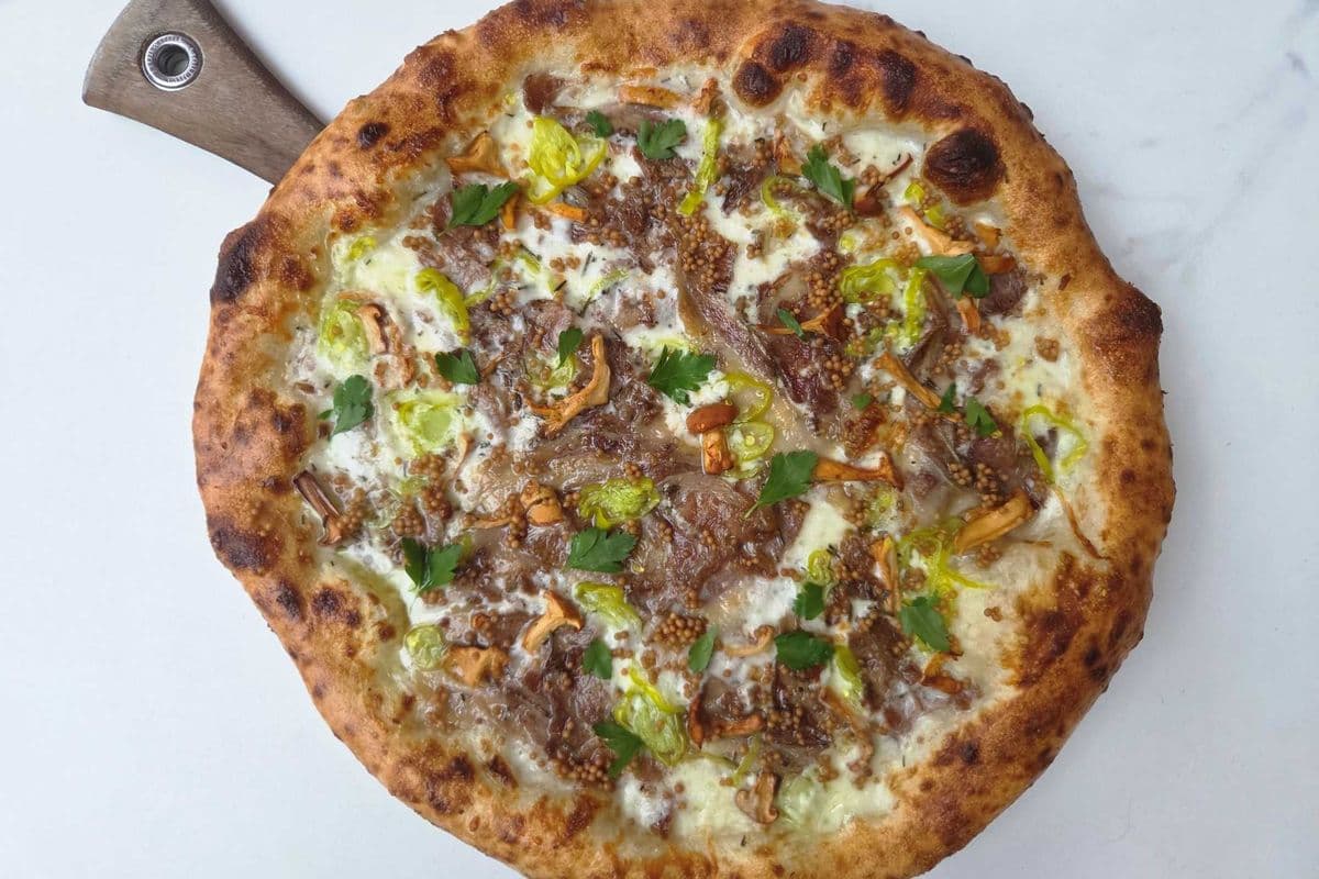 Wild Boar Porchetta Pizza