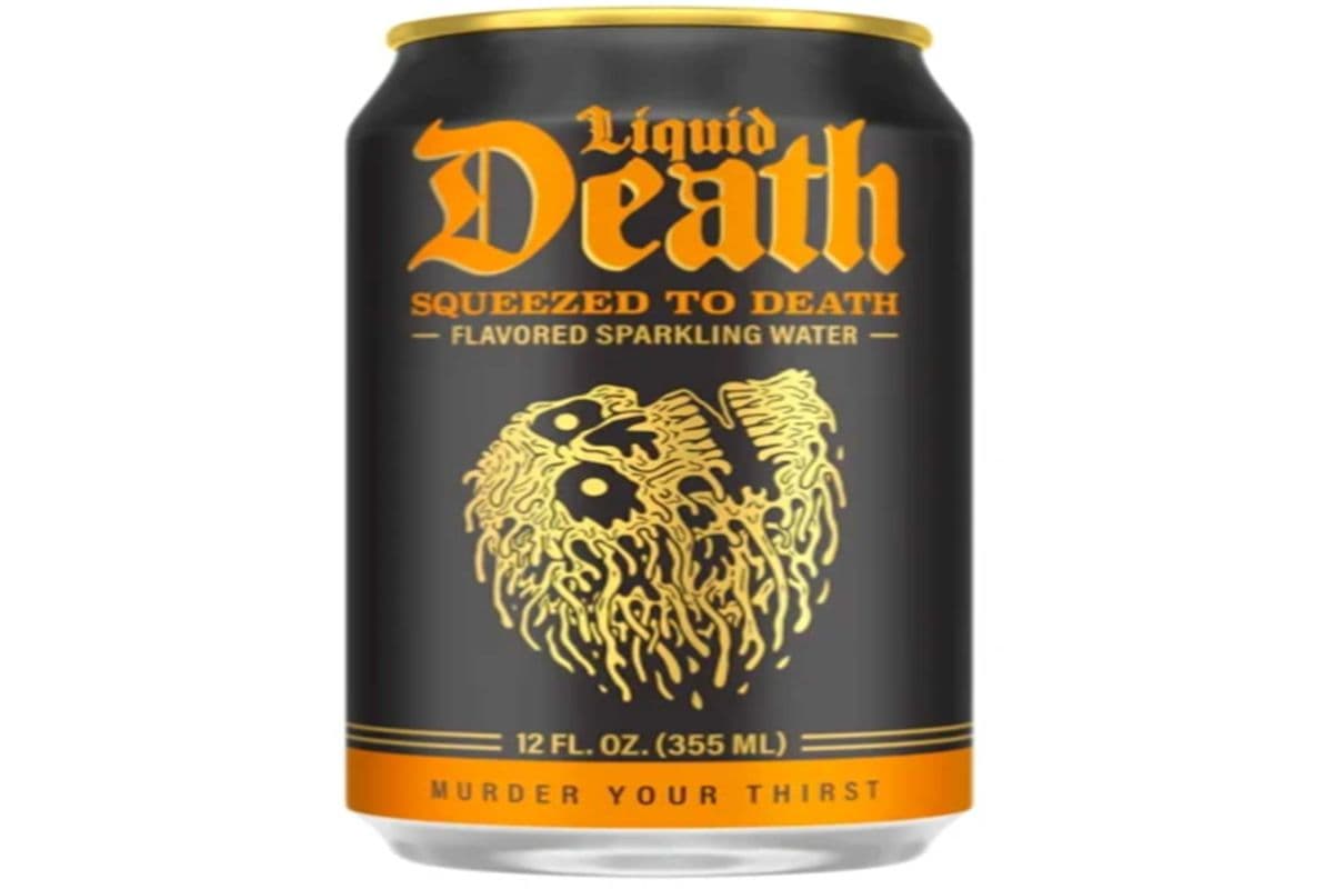 Liquid death squeezed to death (355ml) (10 Cal)