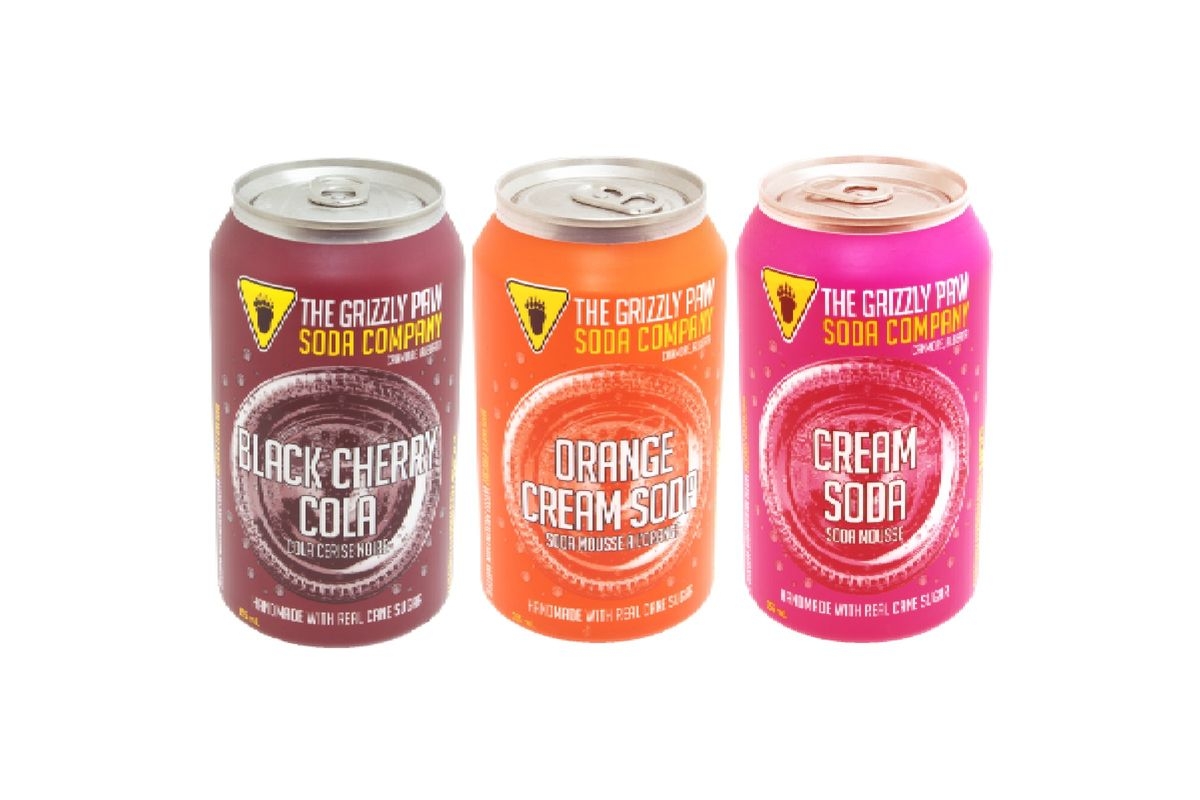 The Grizzly Paw Brewing Company Sodas