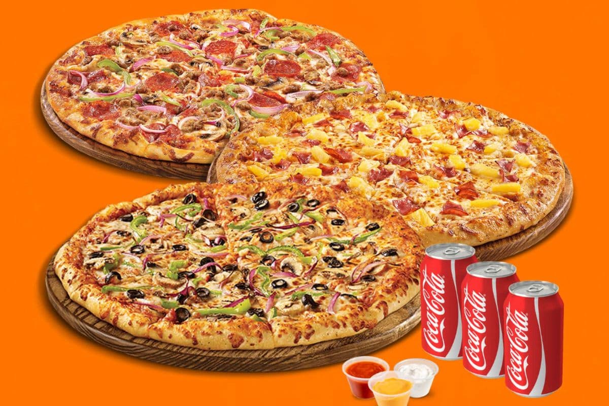 PizzaCraft 3-on-3 Large Special