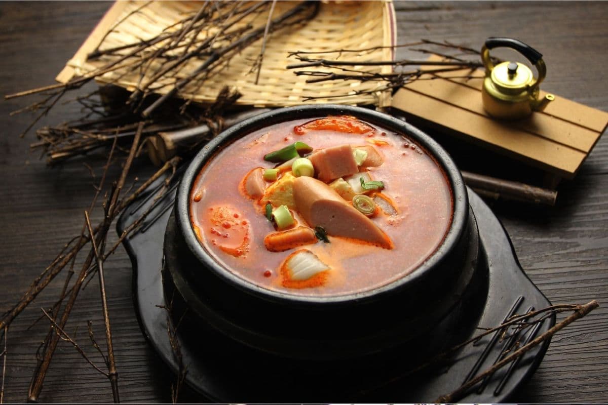 Ham, Sausage Soon Tofu