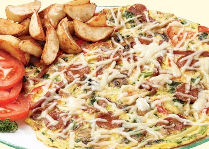 10 star omelette (1050 Cals.)