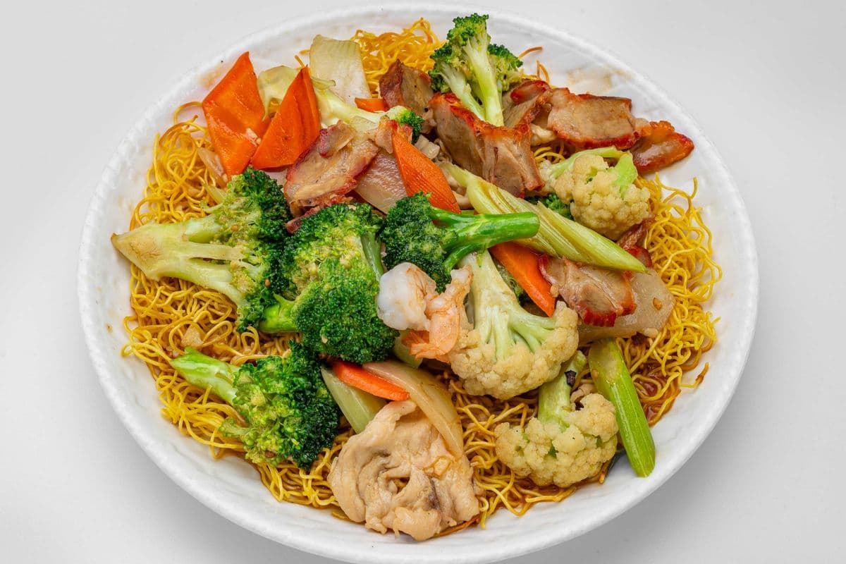 100. Cantonese Chow Mein - 广东炒面