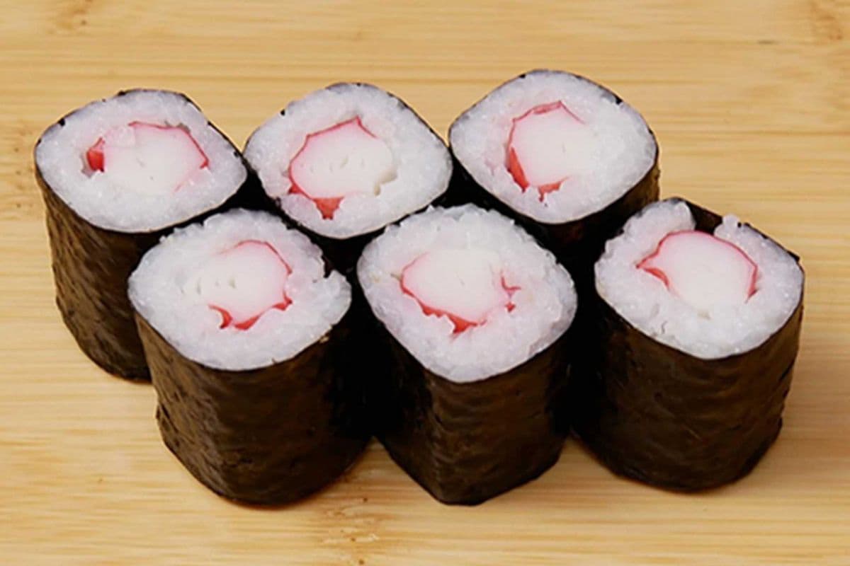 57. Crab Meat Hoso Maki (6 pcs)