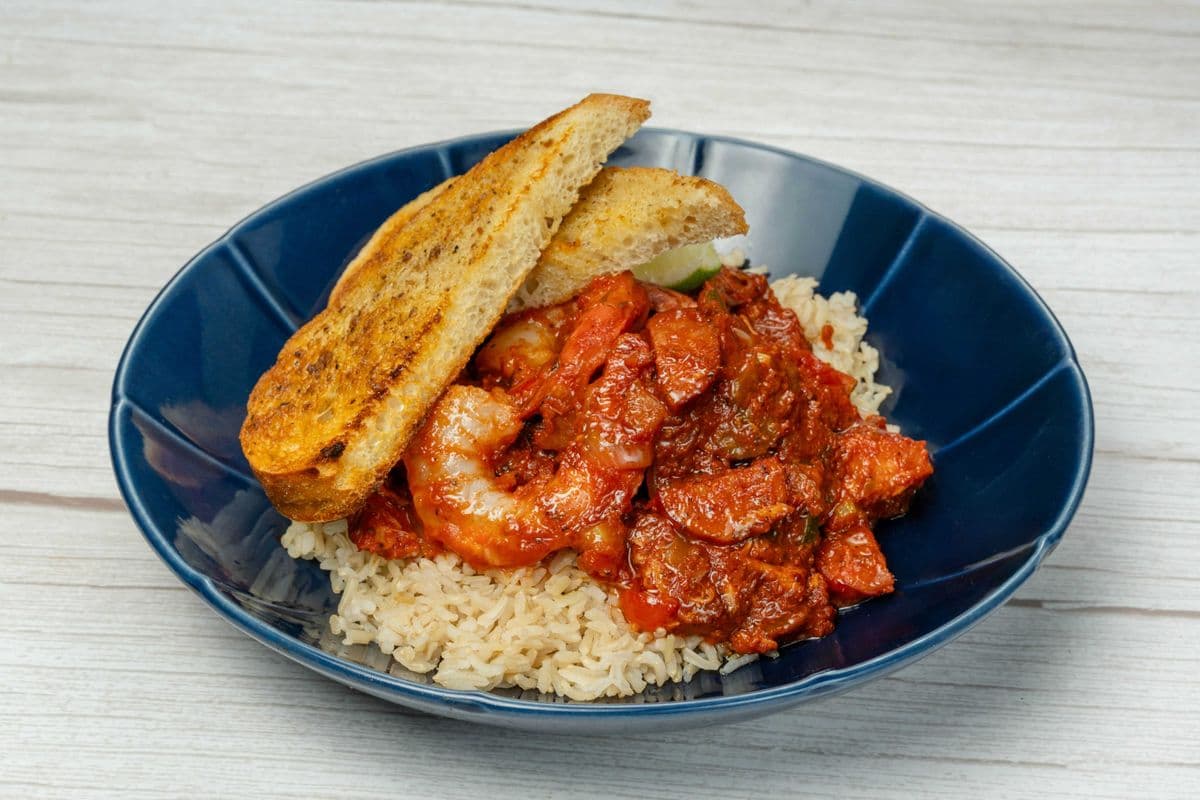 Louisiana Creole Rice Bowl