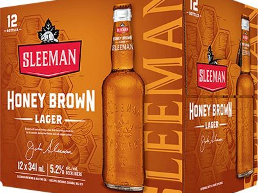 Sleeman Honey Brown Lager Bottles (355 ml x 12 ct)