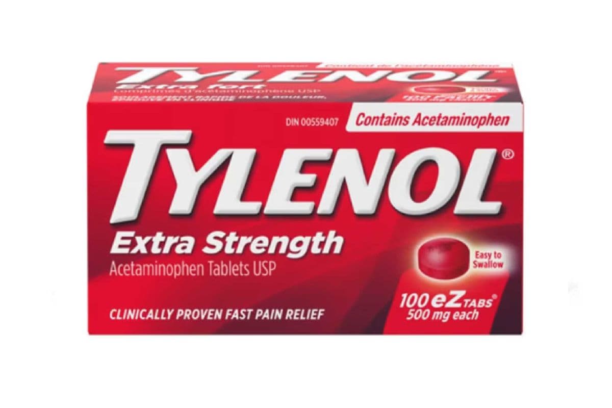 TYLENOL 500MG EXTRA CAPLET CAPLET 50 PACK (50 TABLETS )