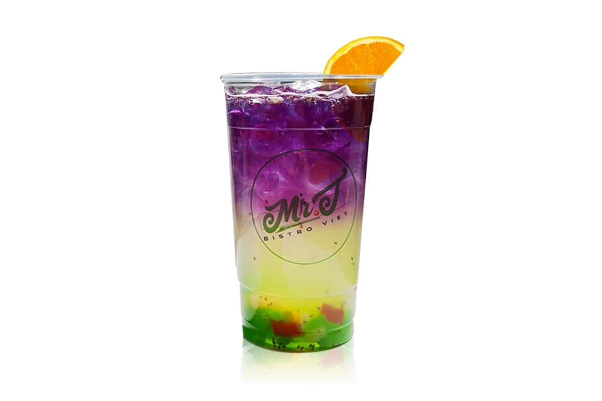 F12 - Butterfly Pea Tea Lemonade /Limonade Fleur de pois bleu