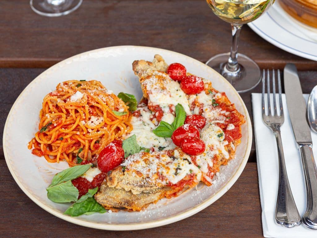 Eggplant Parmigiana Entrée