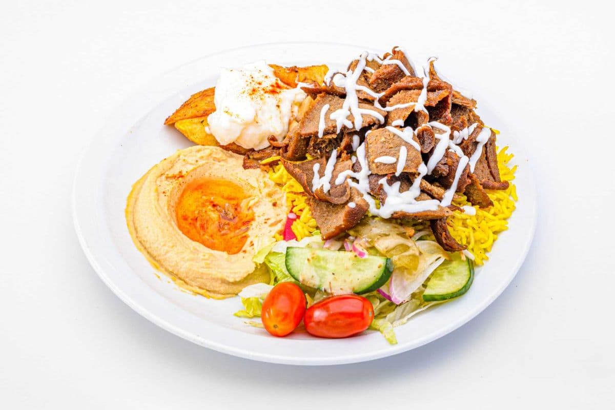 Beef Donair Platter