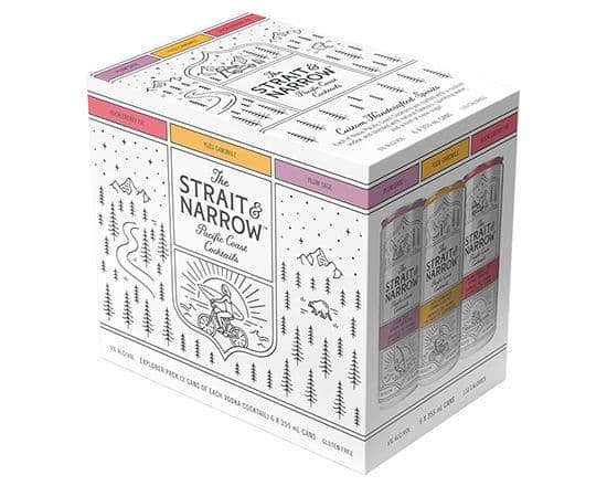 Strait & Narrow Explorer Pack, 6 x 355 ml