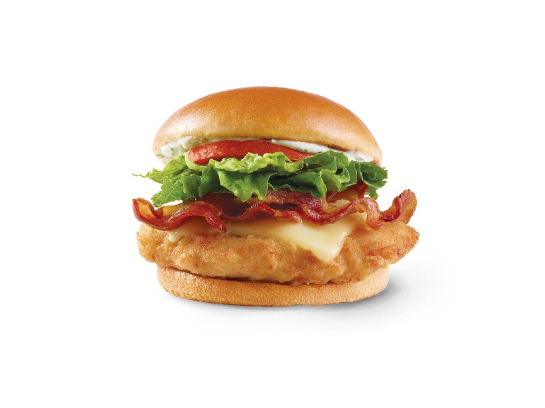 Sandwich Club Ranch à l’Asiago, de poulet classique / Classic Asiago Ranch Chicken Club (Cals: 610)