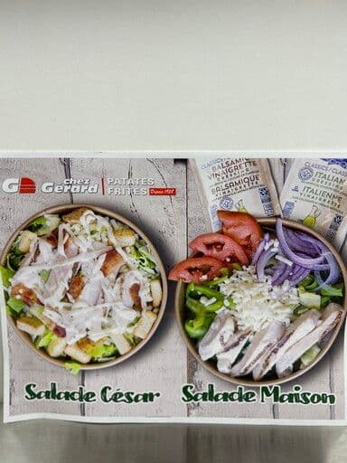Salade Maison Poulet Grillé / Homemade Salad with Grilled Chicken