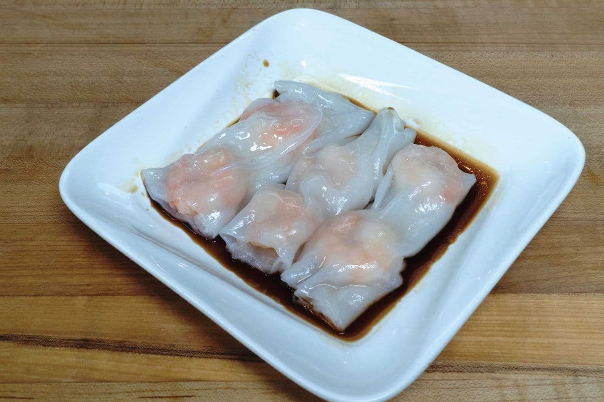 444. Steamed Shrimp Rice Crepes