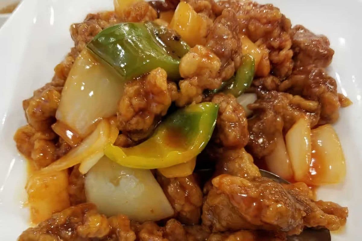 74. Sweet and Sour Boneless Pork