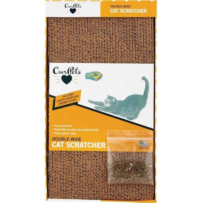 Cosmic Cat Double Wide Corrugate Scratcher Far And Wide Cat 1pc