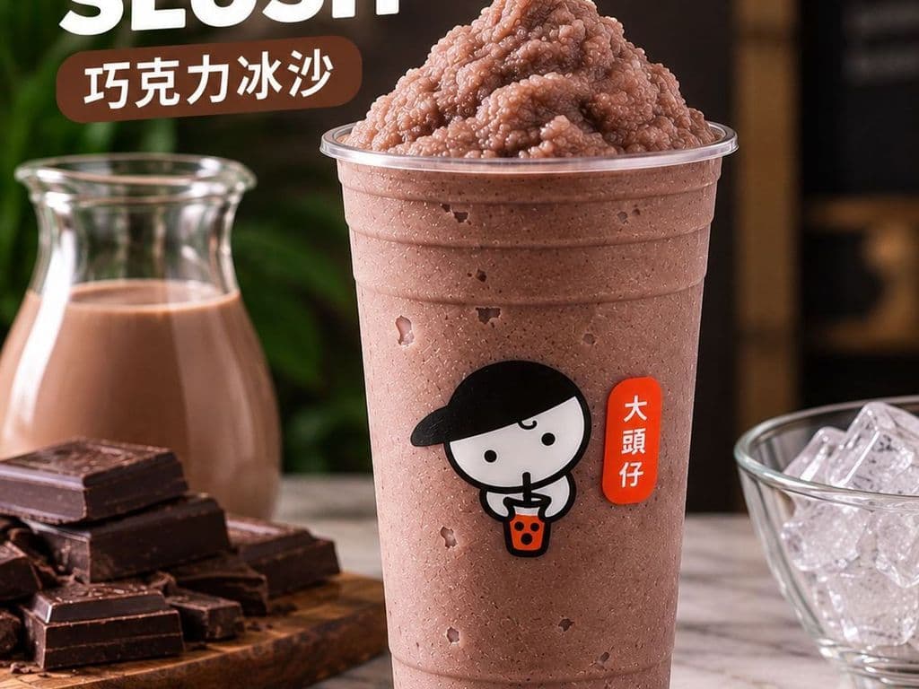 Milky Chocolate Slush (巧克力牛奶冰沙)