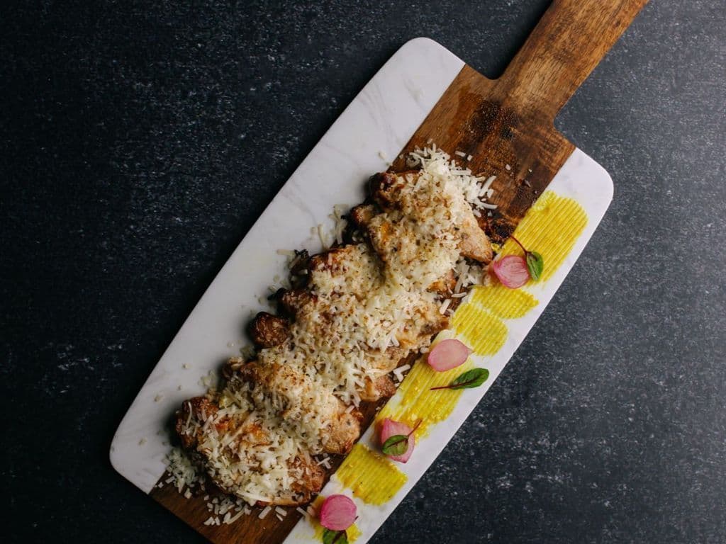 Parmesan Soya Chaap