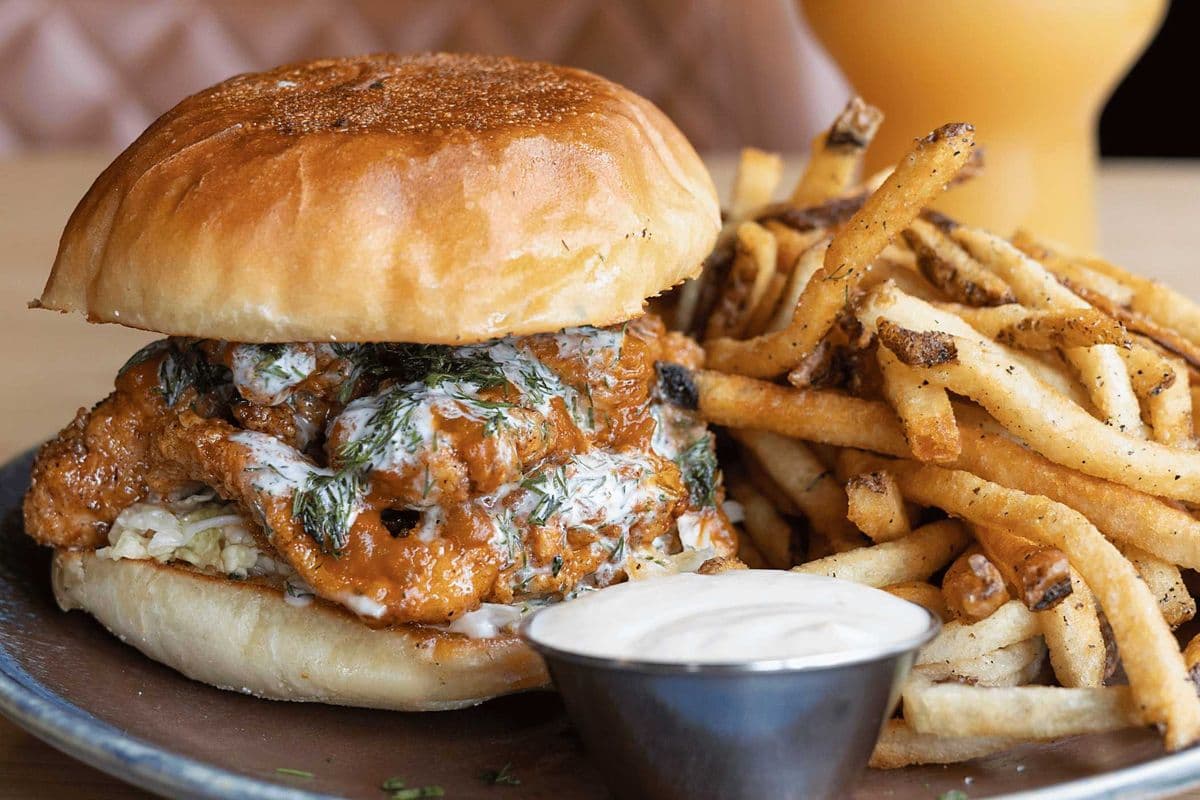 Lorenzo's Fried Chicken Sandwich