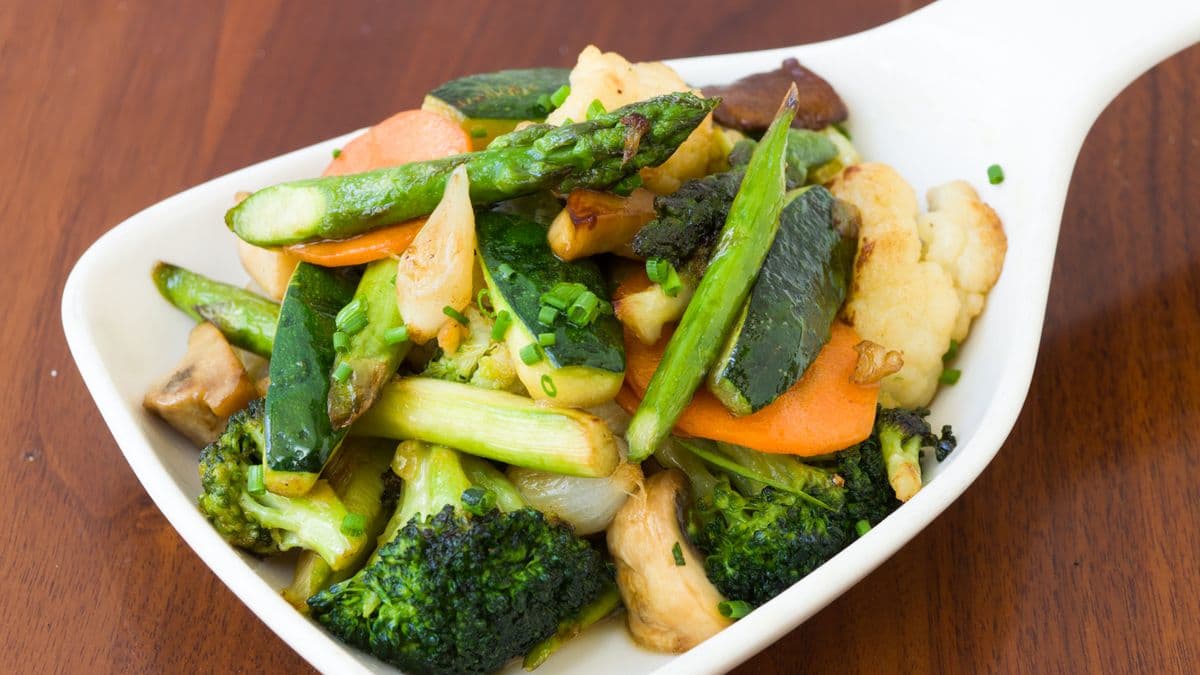 Charred Maple Vegetables