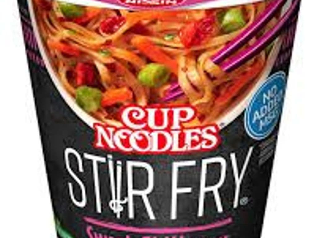 Cup Noodles Stir Fry - Sweet Chili
