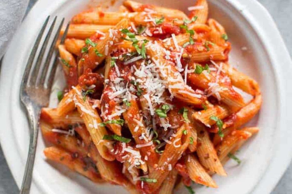 Arrabbiata with Pasta