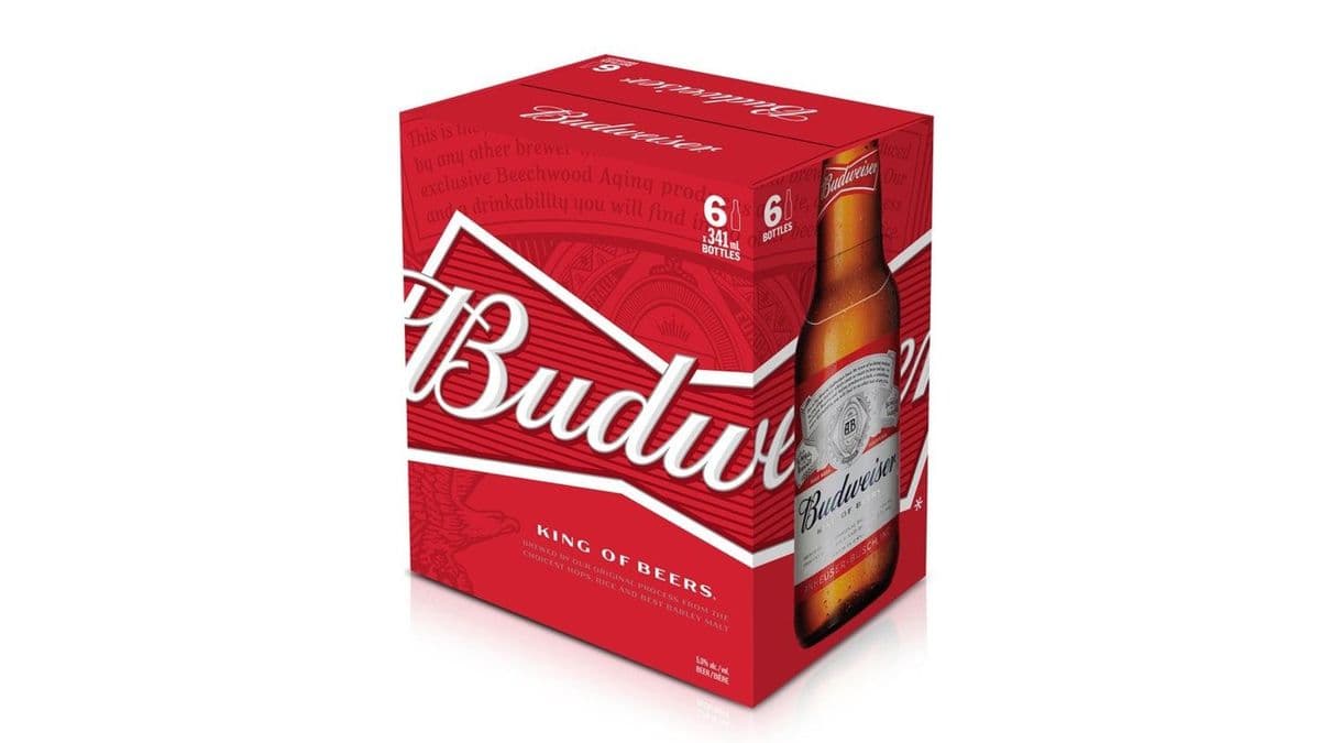 Budweiser (6 x 341 ml)