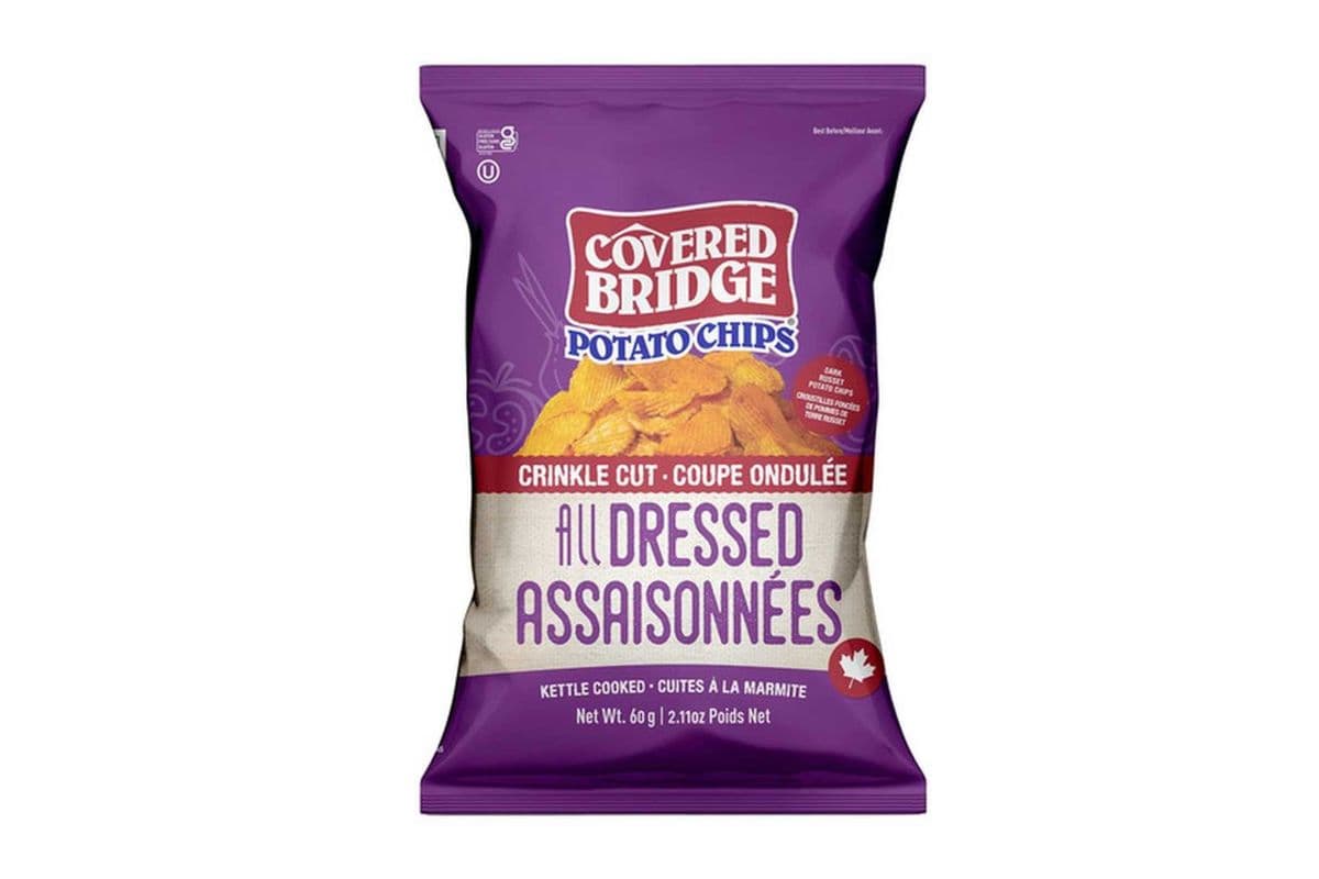 Covered Bridge All Dressed Chips (60 g)