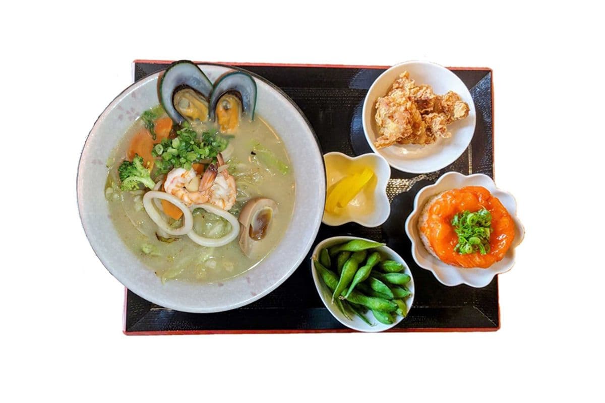 Seafood Ramen Combo (mild ramen soup)